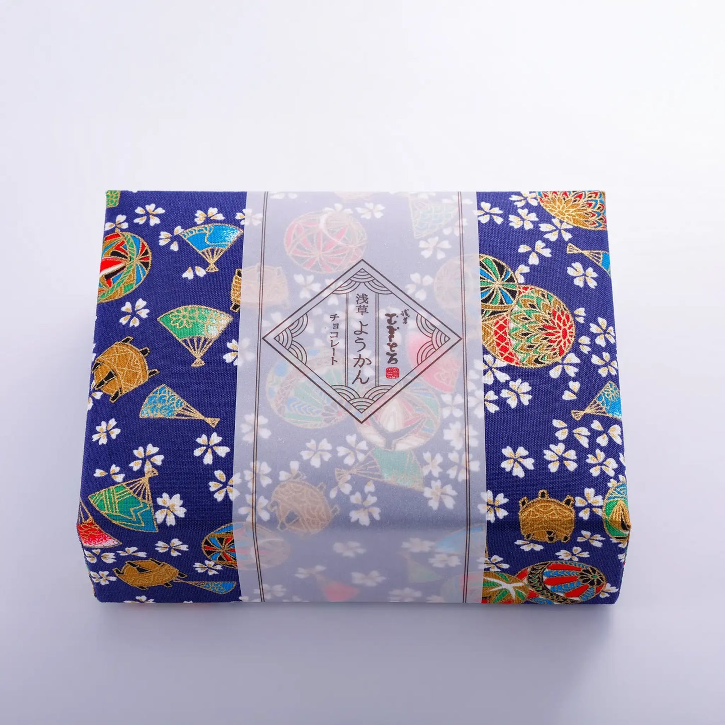 浅草むぎとろ「やまいも入りチョコようかん」文庫箱 チョコようかん10個入り