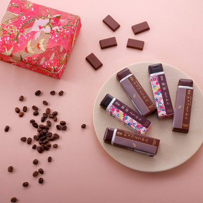 浅草むぎとろ「やまいも入りチョコようかん・珈琲ようかん」
