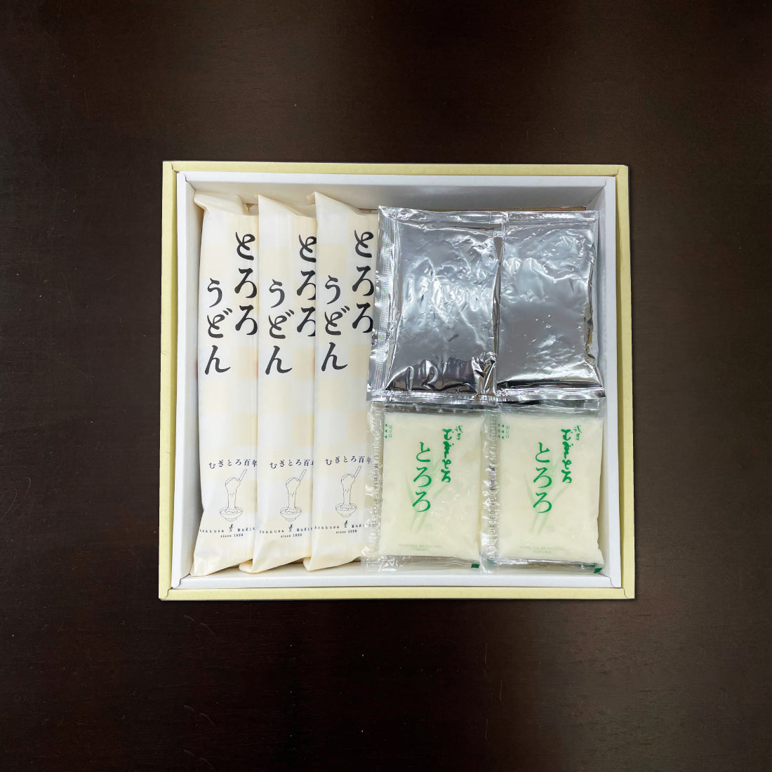 「とろろうどん」6食セット（とろろ・つゆ付き）