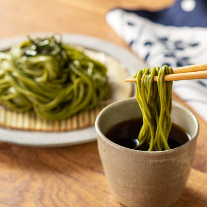 浅草むぎとろ「茶そば」バラ