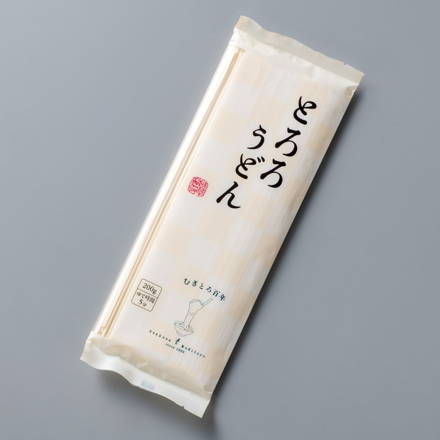 浅草むぎとろ「とろろうどん（つゆ付き）」単品
