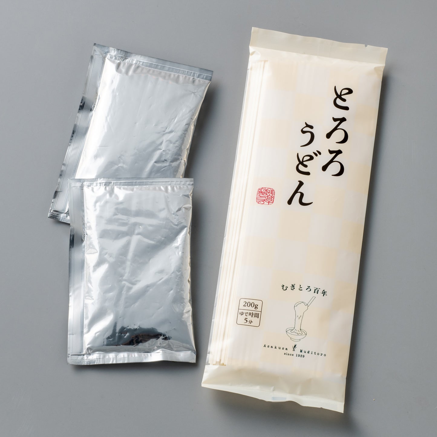 「とろろうどん」6食セット（とろろ・つゆ付き）