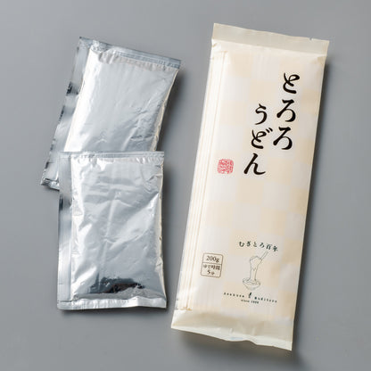 「とろろうどん」6食セット（とろろ・つゆ付き）