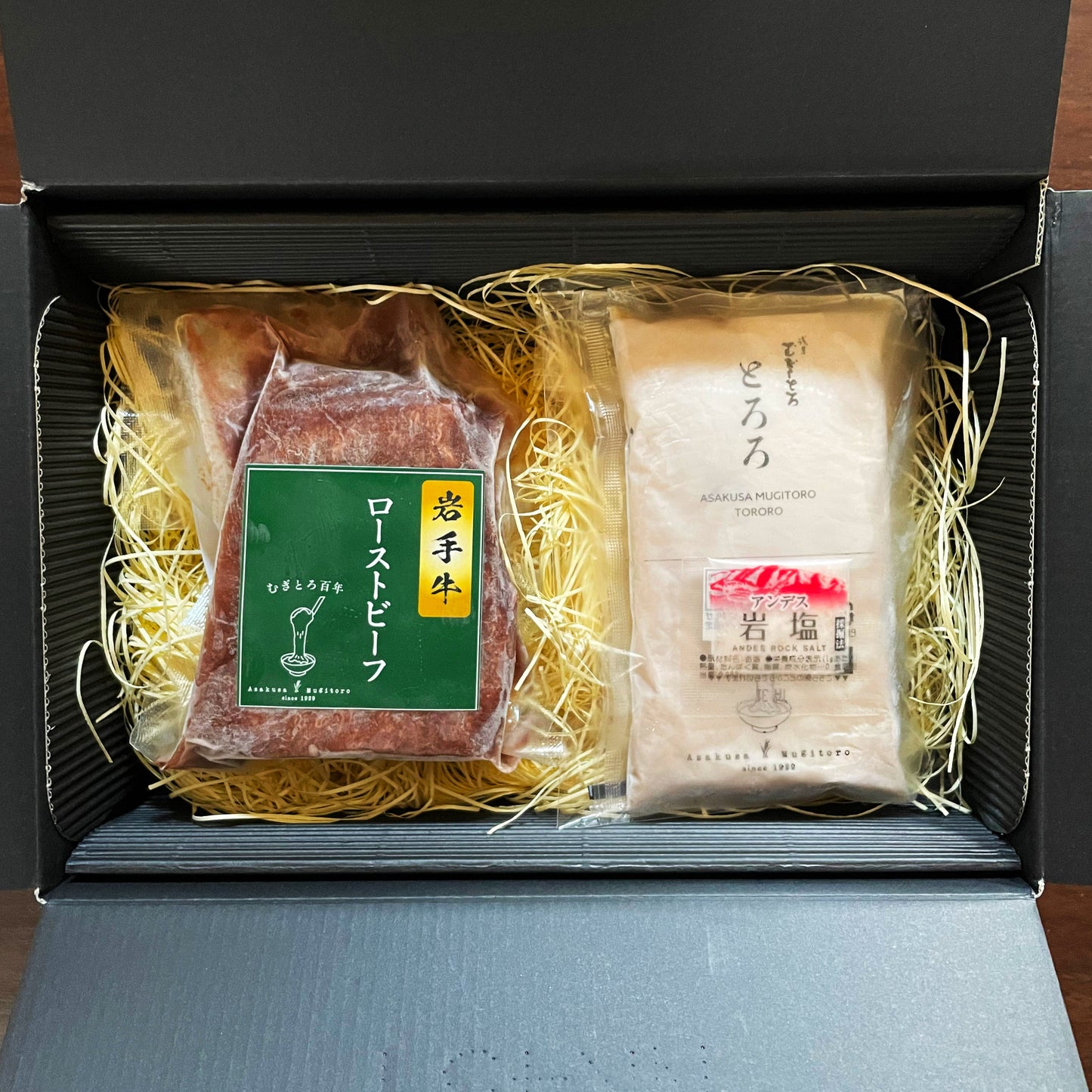【準備中】「とろろと岩手牛ローストビーフ」