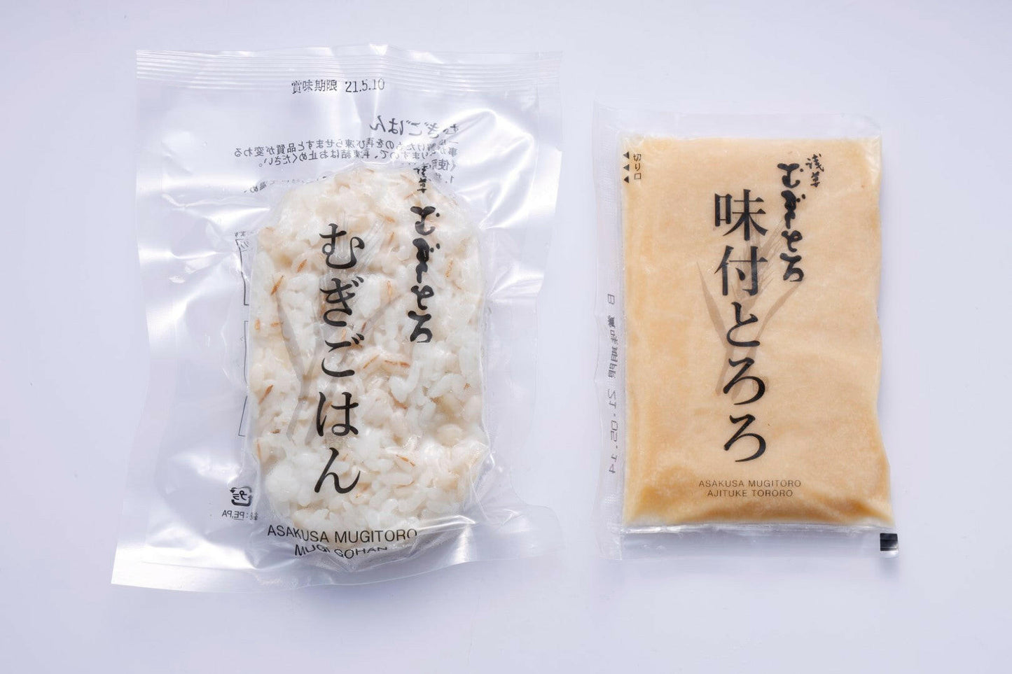 浅草むぎとろ「味付とろろとむぎごはん」