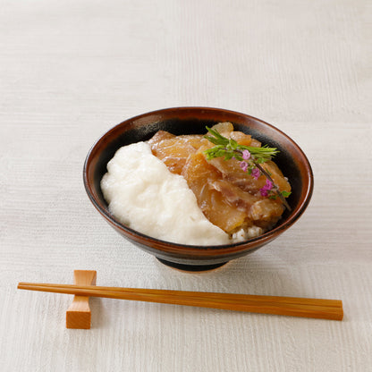 とろろ海鮮漬け丼セット（鯛×烏賊）
