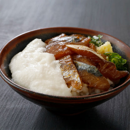 とろろ海鮮漬け丼セット（マグロ×サバ）