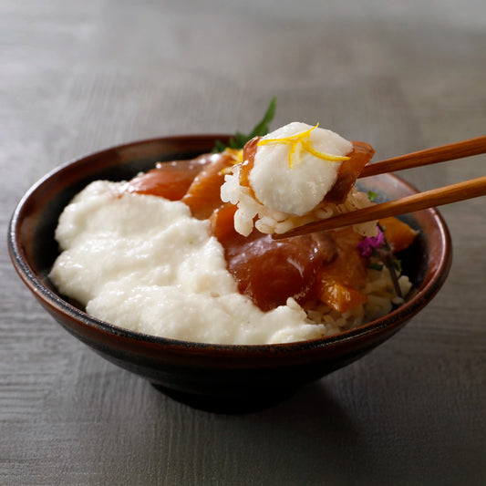 とろろ海鮮漬け丼セット（マグロ×ブリ）