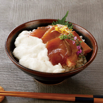 とろろ海鮮漬け丼セット（マグロ×ブリ）