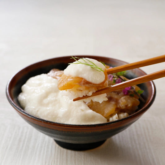 とろろ海鮮漬け丼セット（鯛×烏賊）